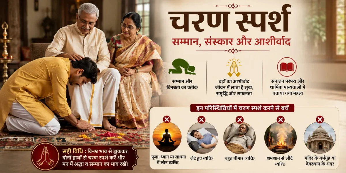 क्या आप सही तरीके से करते हैं चरण स्पर्श