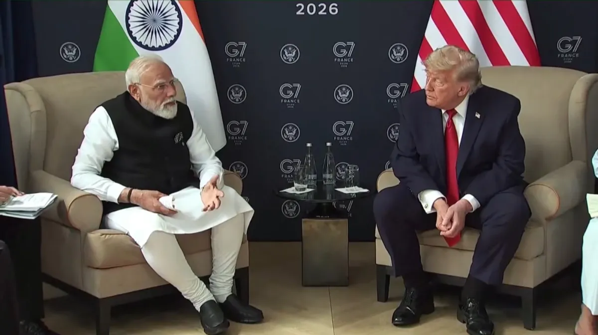 जी7 में मोदी और ट्रंप की मुलाकात ने दुनिया का खींचा ध्यान