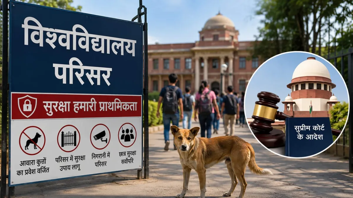 उच्च शिक्षण संस्थानों में आवारा कुत्तों पर सख्ती, यूजीसी ने मांगी सुरक्षा उपायों की रिपोर्ट