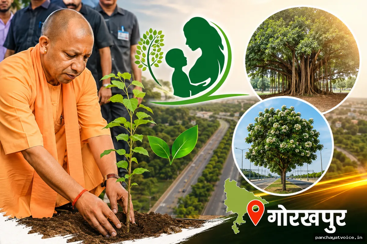 गोरखपुर से पौधरोपण महायज्ञ का शुभारंभ करेंगे मुख्यमंत्री योगी