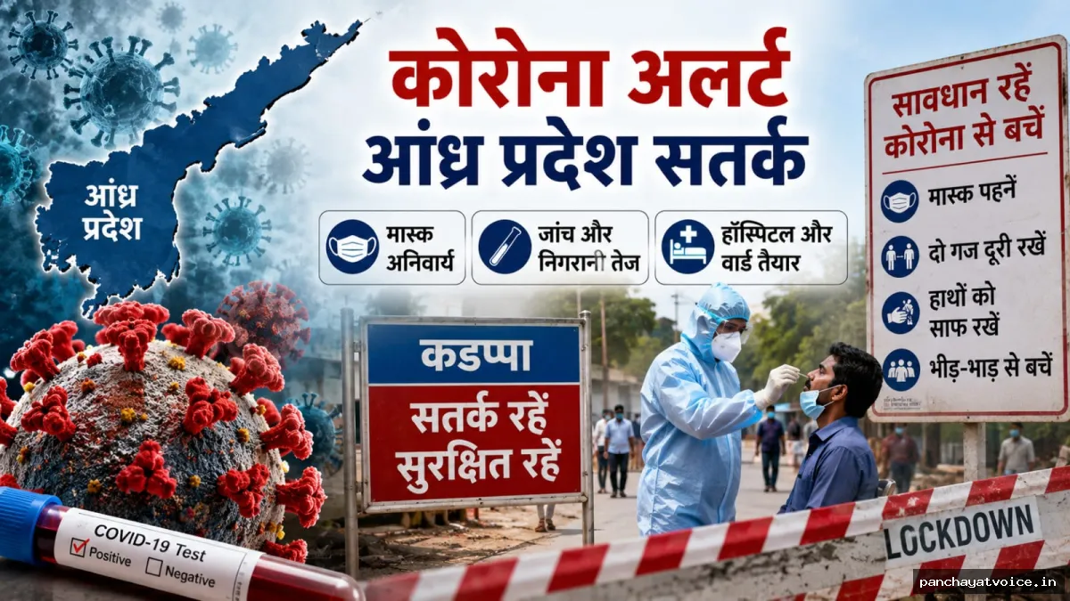 कोरोना ने फिर बढ़ाई चिंता, दो मौतों के बाद पूरे आंध्र प्रदेश में हेल्थ अलर्ट