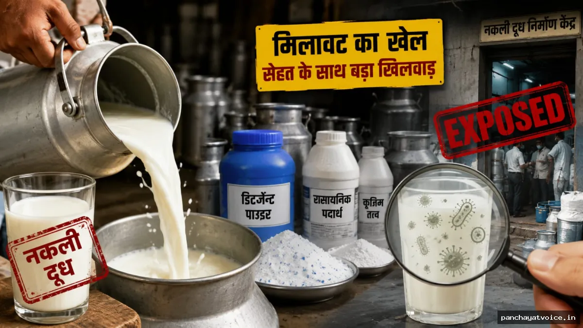 कहीं आप भी तो नहीं पी रहे नकली दूध, महाराष्ट्र में खुलासे ने बढ़ाई चिंता