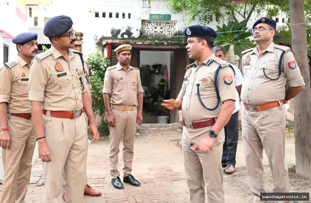 डीआईजी ने परखी सुरक्षा व्यवस्था