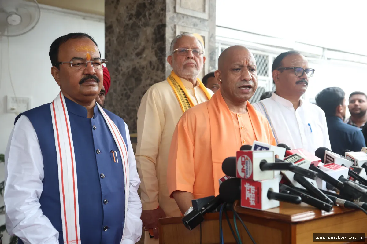 जिनके जेब से राममंदिर निर्माण के लिए एक पैसा नहीं निकला, वे लोग कर रहे चंदा चोरी की बातः मुख्यमंत्री