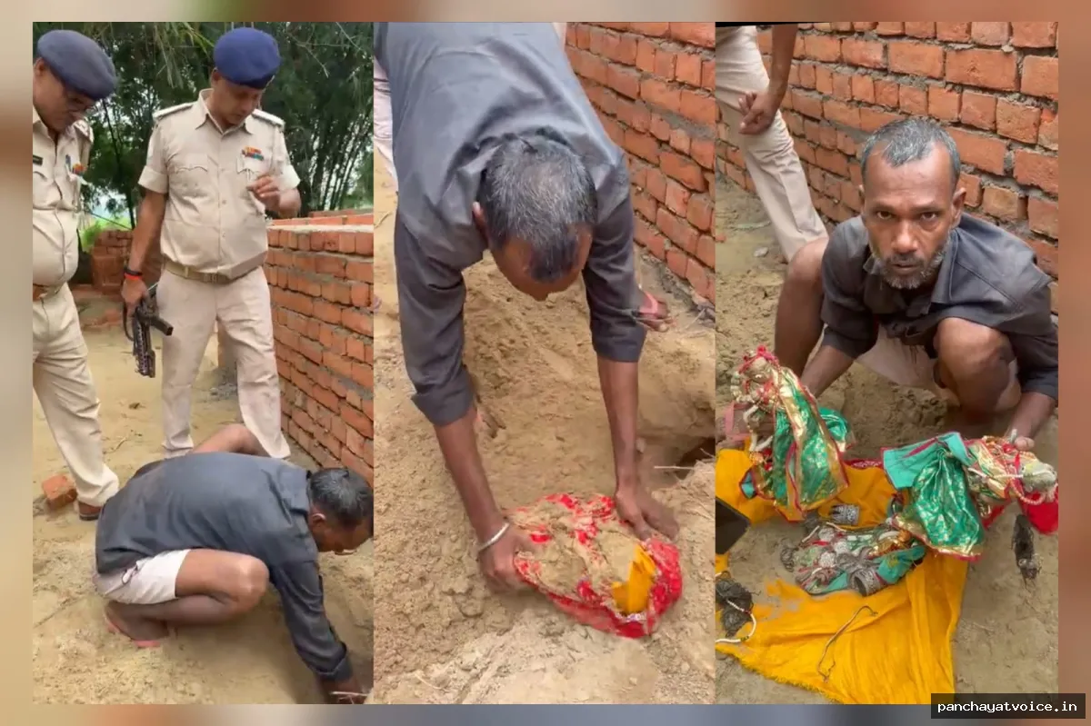 सावन में 100 साल पुराने मंदिर से भगवान की मूर्तियां चोरी