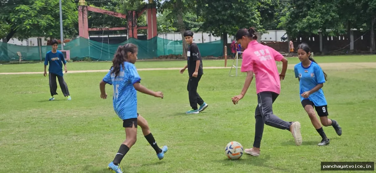 ​देवरिया की बेटियों ने खेल मैदान पर दिखाया दम, मण्डलीय ट्रायल के लिए गोरखपुर के लिए कसेंगी कमर