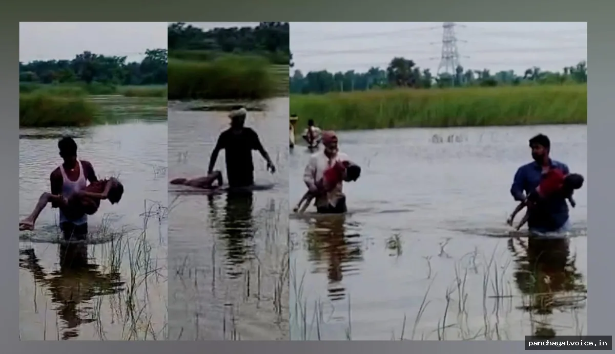 ट्रैक्टर चलाने वाले धर्मेंद्र महतो की पत्नी और चार बच्चों की दर्दनाक मौत