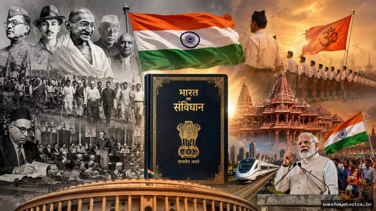 नये भारत की वैचारिक लड़ाई- इतिहास, संविधान और वर्तमान