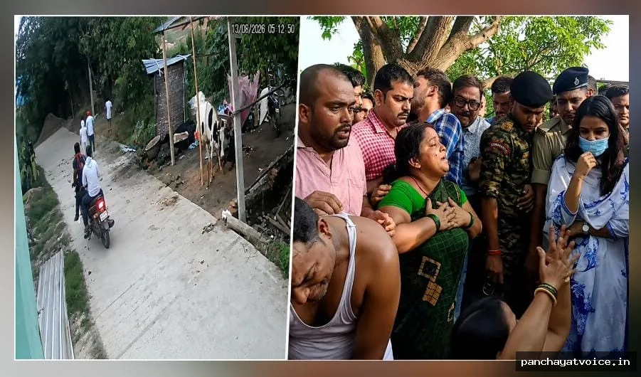 मॉर्निंग वॉक पर निकले बड़े ठेकेदार की गोली मारकर हत्या, CCTV में कैद वारदात