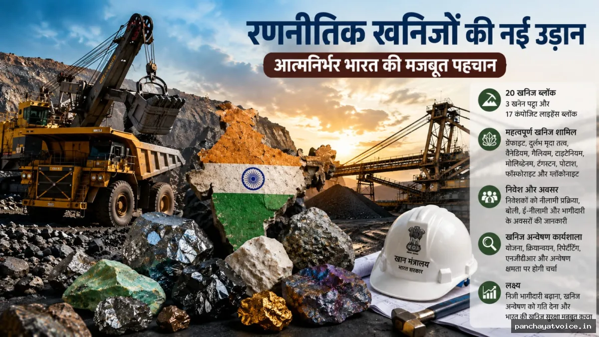 खनिज क्षेत्र में बड़े निवेश की तैयारी, पटना में जुटेंगे सरकार और उद्योग जगत के दिग्गज