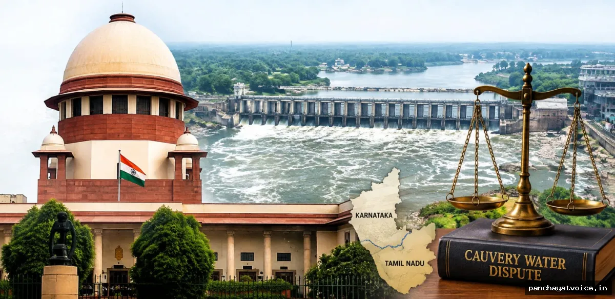 कावेरी के पानी पर सुप्रीम कोर्ट सख्त, कर्नाटक को आदेश का तत्काल पालन करने का निर्देश