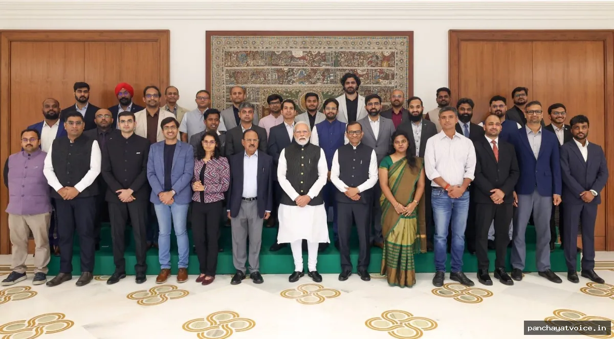 पीएम मोदी ने 20 स्पेस स्टार्टअप्स के सीईओ और संस्थापकों से किया संवाद