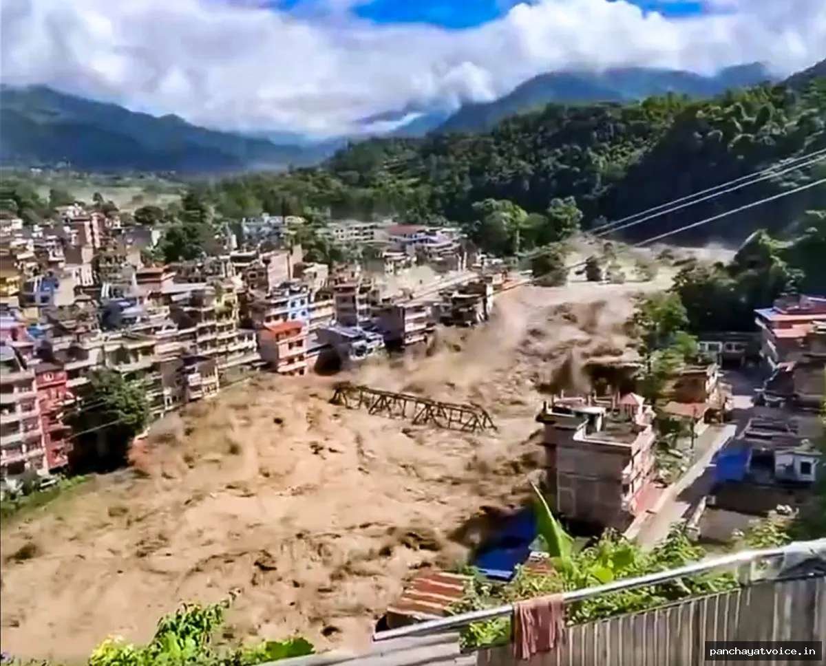 नेपाल में जलप्रलय से मचा हाहाकार