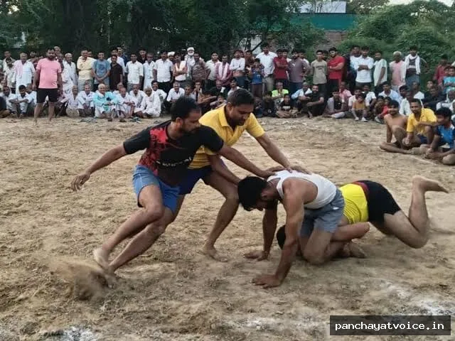 स्टार क्लब बलिया ने जीता कबड्डी का खिताब, रोमांचक फाइनल में कसया को 15-14 से हराया