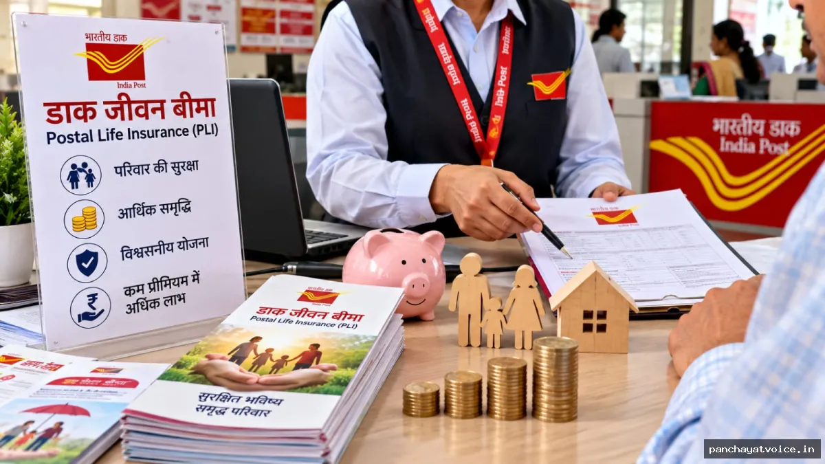 कम प्रीमियम में बड़ा सहारा बन सकता है डाक जीवन बीमा