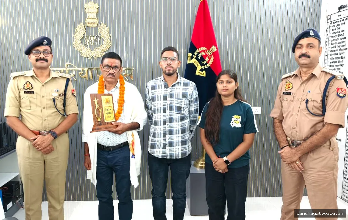 सेवानिवृत्त पुलिसकर्मियों को समारोहपूर्वक दी गई भावभीनी विदाई