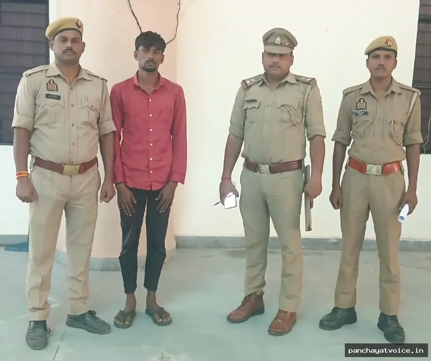 अपहरण कांड में पुलिस का बड़ा एक्शन, मऊ से आरोपी गिरफ्तार