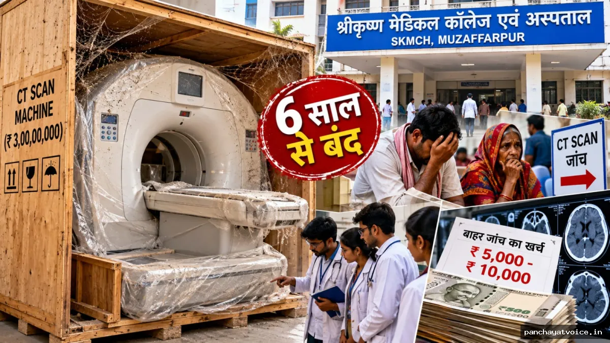 छह साल से बक्से में कैद तीन करोड़ की मशीन