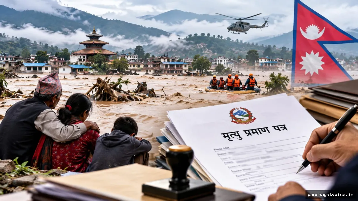 नेपाल में अब 45 दिन बाद मृत घोषित हो सकेंगे आपदा में लापता लोग